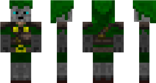 Minecraft Skin Doomguy - Skin De Minecraft De Raptor (600x348), Png Download