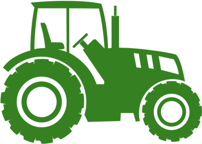 Tractor Icon (500x375), Png Download