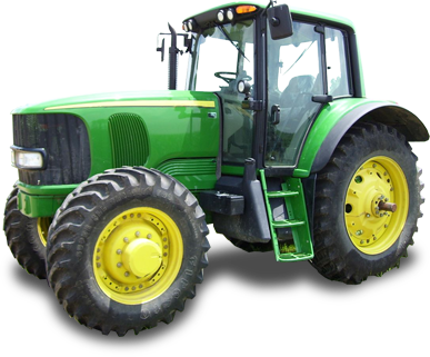 Tractor (387x321), Png Download