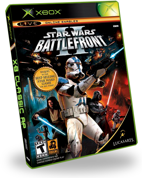 Battlefront Ii - Star Wars Battlefront 2 Xbox Classic (630x620), Png Download