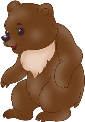 Cute Baby Brown Bears Cute Cartoon Bear Images - Cute Bear Clipart Baby (400x400), Png Download