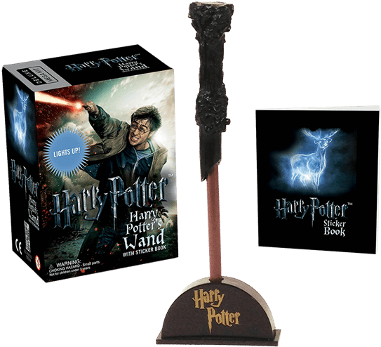 Harry Potter Wand Lights Up (600x600), Png Download