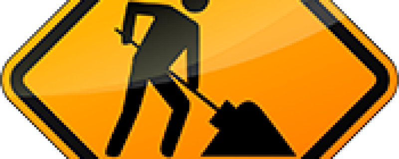 Construction Sign - Shutterstock (800x320), Png Download
