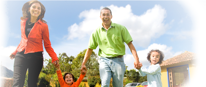 Happy Family Without Pest - Mude Seus Pensamentos E Transforme A Sua Vida (733x300), Png Download