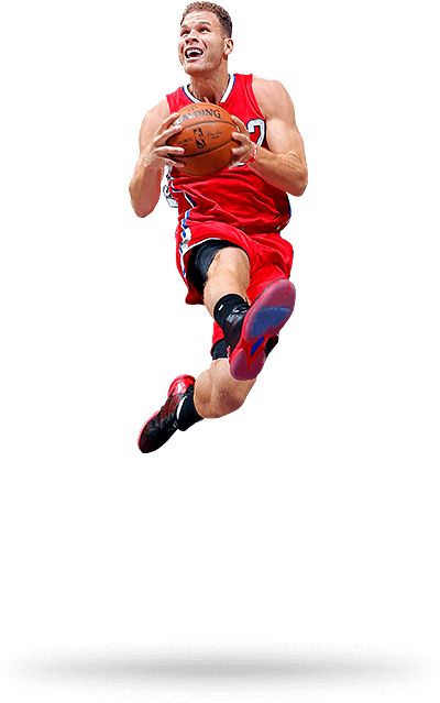Blake Griffin Dunk Png Download - Sprint (440x700), Png Download
