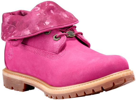 Vivacious Nubuck With Watercolor Print - Botas Timberlan Para Mujer Moradas (600x600), Png Download