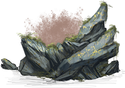 External Image Rocks - Los Angeles (413x301), Png Download