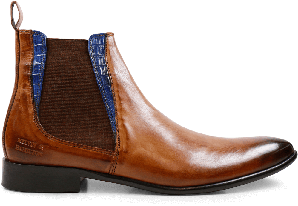 Ankle Boots Toni 6 Crust Tan Baby Croco Electric Blue - Toni 6 (1024x1024), Png Download