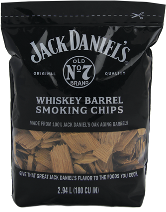 Jack Daniels 01749 Wood Bbq Smoking Chips (349x439), Png Download