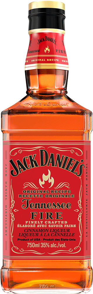 Jack Daniels Tennessee Fire Cinnamon Liqueur - Jack Daniel's Tennessee Fire 50cl (340x1024), Png Download