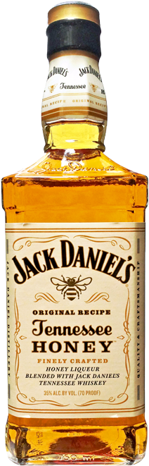 Jack Daniel's Tennessee Honey Liqueur / Litre (450x762), Png Download