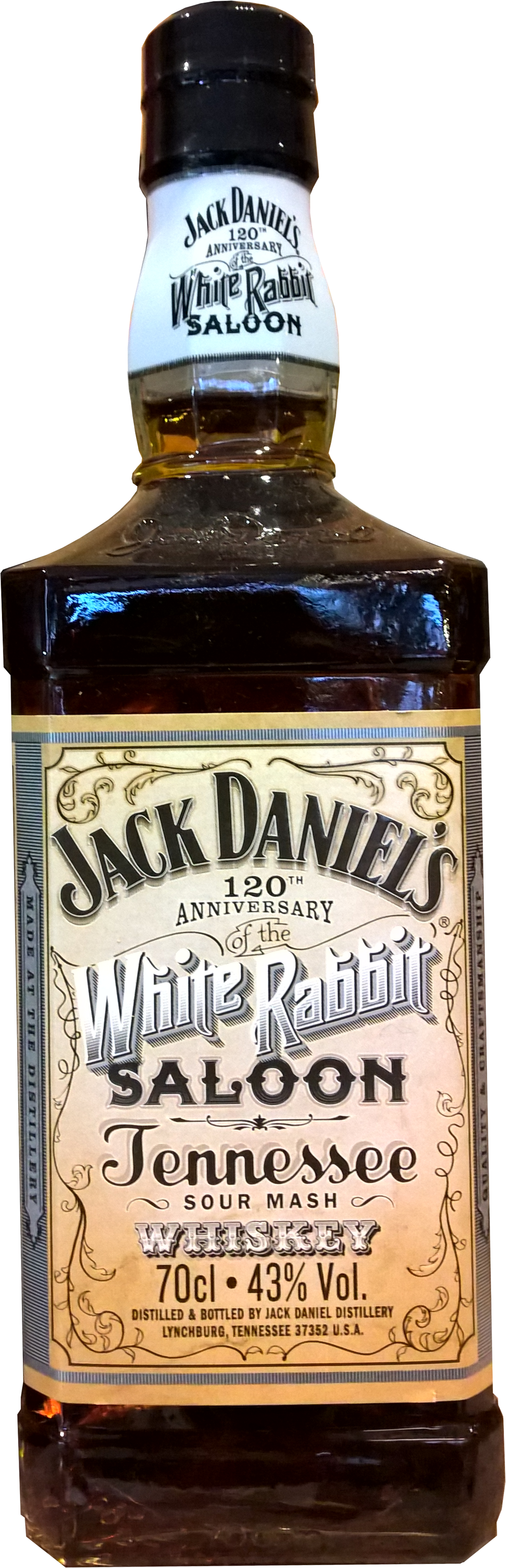 W2559 Jackdaniels Whiterabbitsaloon 20170221-171729n930 - Jack Daniel's - White Rabbit Tennessee Whiskey (3024x5376), Png Download