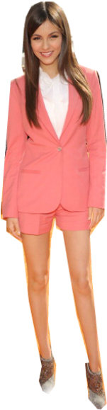 Victoria Justice Png By Tswizzle29 Clipartlook - Victoria Justice Cliparts (500x600), Png Download