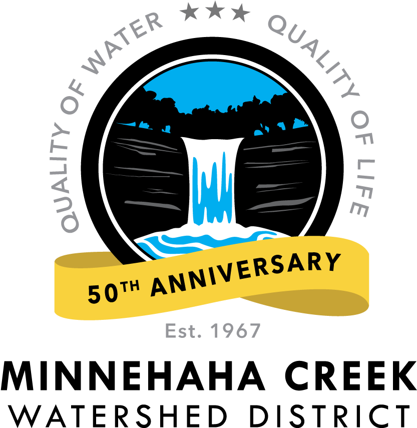 Mcwd 50th Anniversary Logo - Minnehaha Creek Watershed District (975x960), Png Download