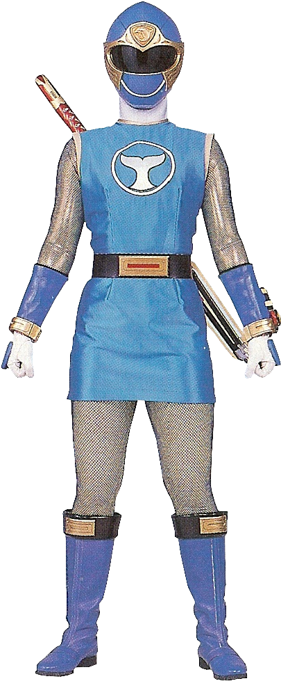 Prns-blue - Power Rangers Ninja Storm Blue Ranger (428x990), Png Download