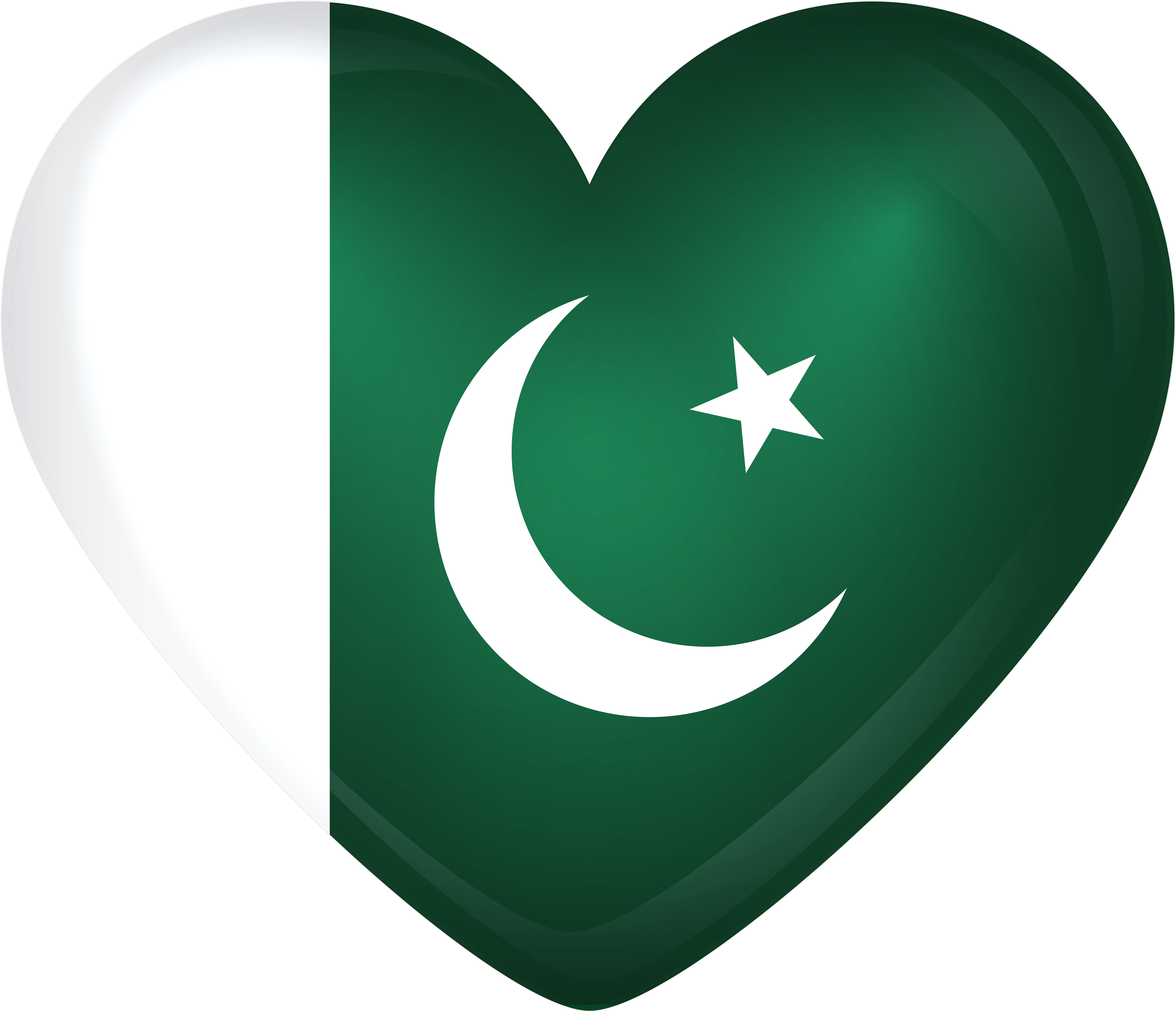 Pakistan Flag Png (6000x5127), Png Download