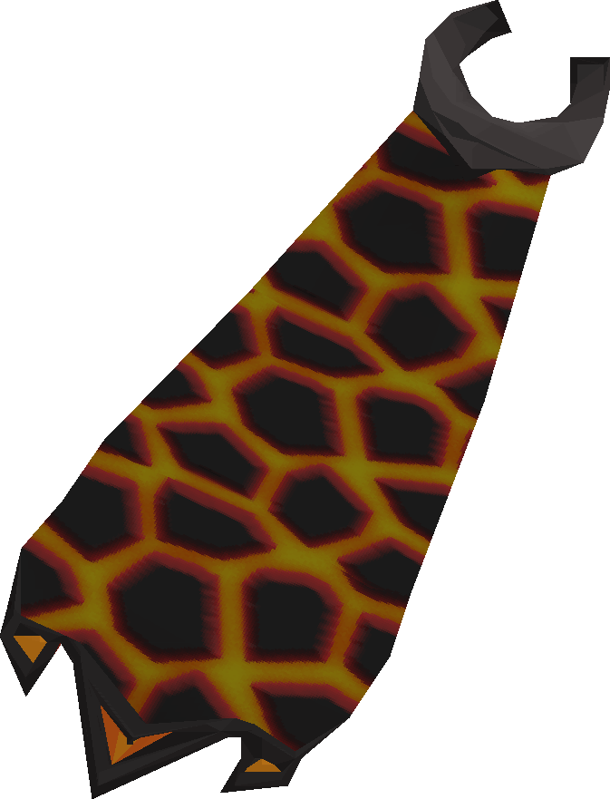 Infernal Cape Detail - Osrs Inferno Cape Png (673x881), Png Download