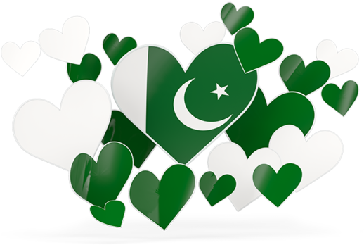 Illustration Of Flag Of Pakistan - Pakistan Flag Sticker Png (640x480), Png Download
