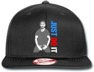 Shia Labeouf Just Do It Embroidery - Baseball Cap (400x500), Png Download