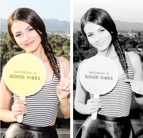 #victoria Justice #candids #my Edits #lucy - Girl (500x700), Png Download