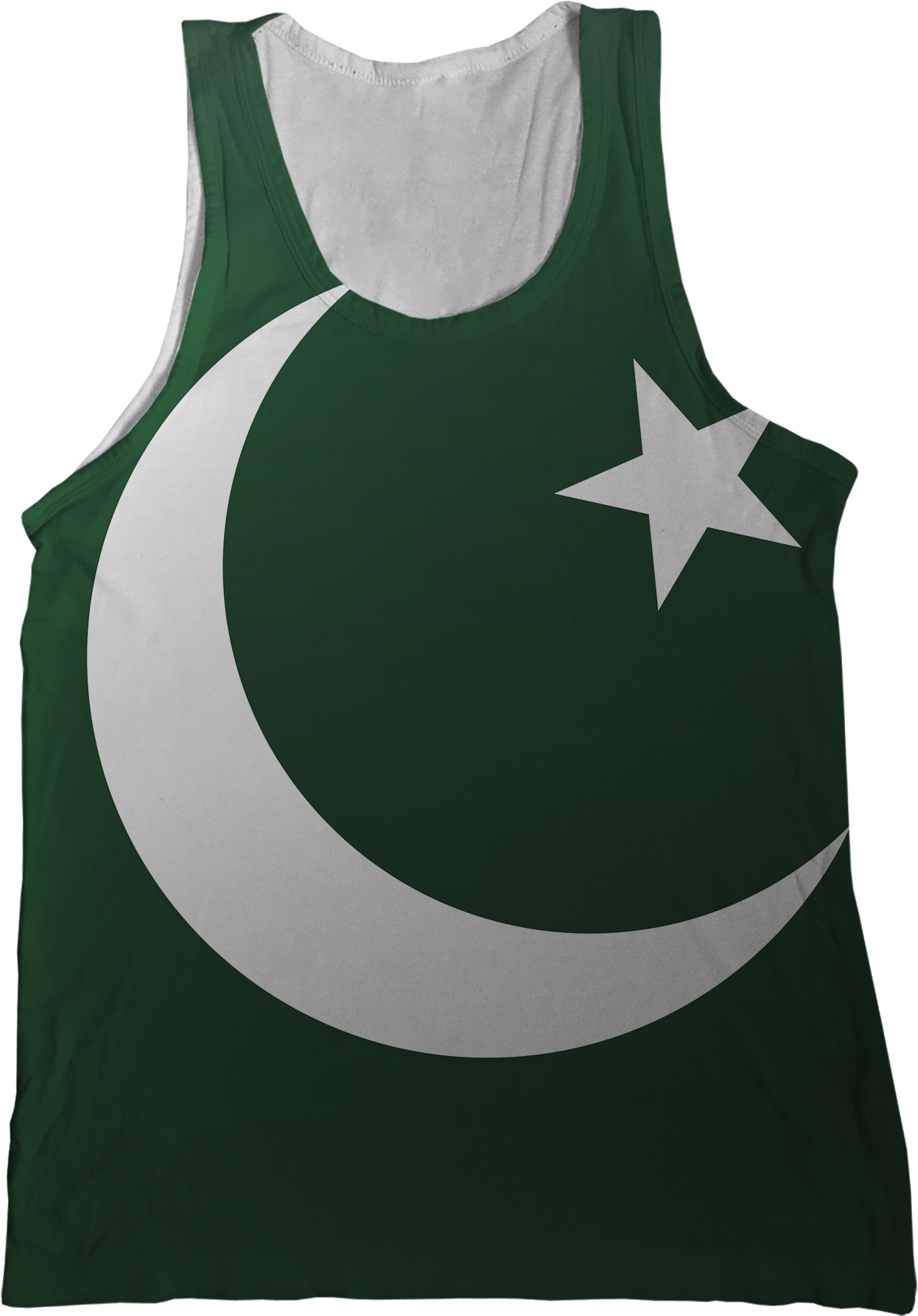 Pakistan Flag Tank Top - Flag Of Pakistan (1296x1786), Png Download