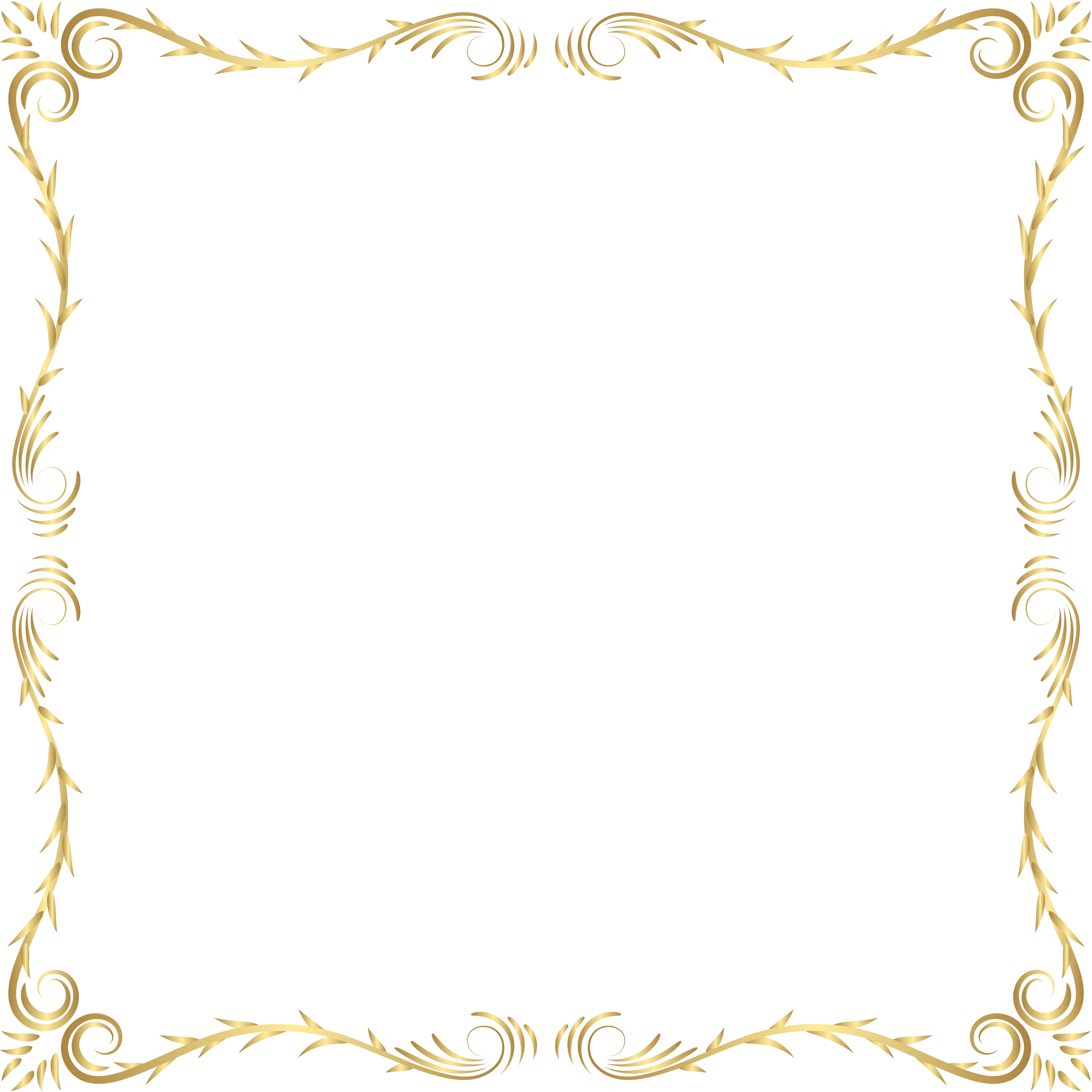 Frame Border Png Clip (7000x6999), Png Download