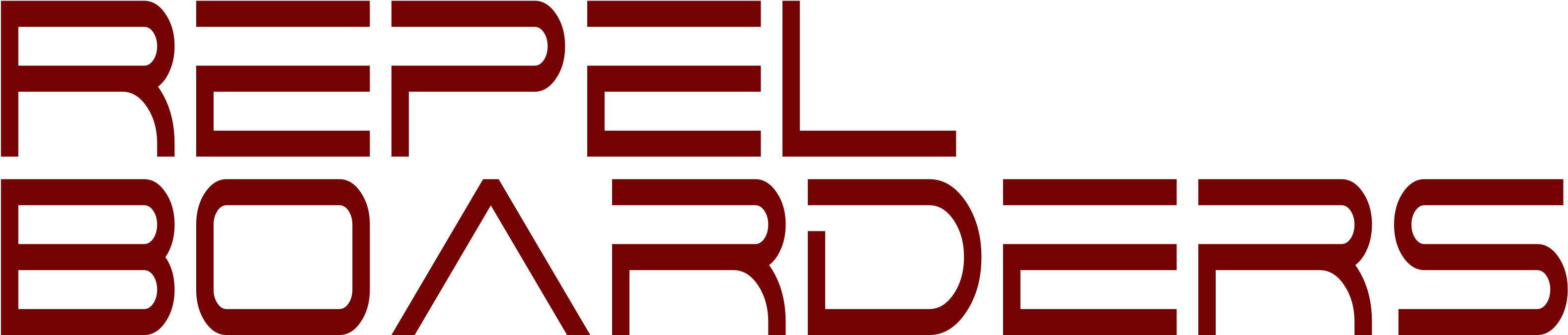Repel Boarders Logo - Logo (3414x1072), Png Download