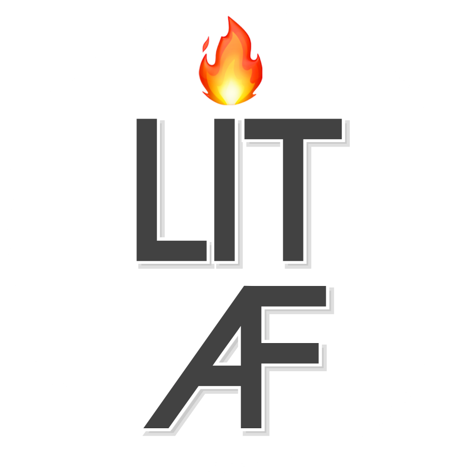 Circle Lit Litaf Fire Logo Text Circle - Starker (1024x1072), Png Download
