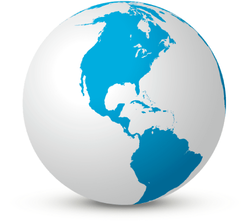 Leer Más - Latin America Orange Map (500x500), Png Download