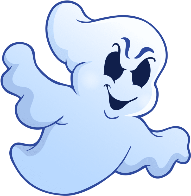 Ghost - Привидение Пнг (800x800), Png Download