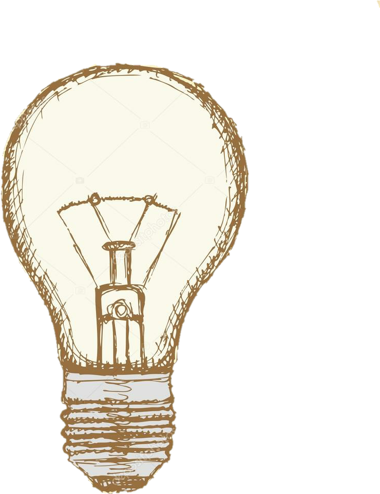 Download Hd Tumblr Vintage Bombilla Bombillo Yellowvintage Yellowtu Incandescent Light Bulb Transparent Png Image Nicepng Com