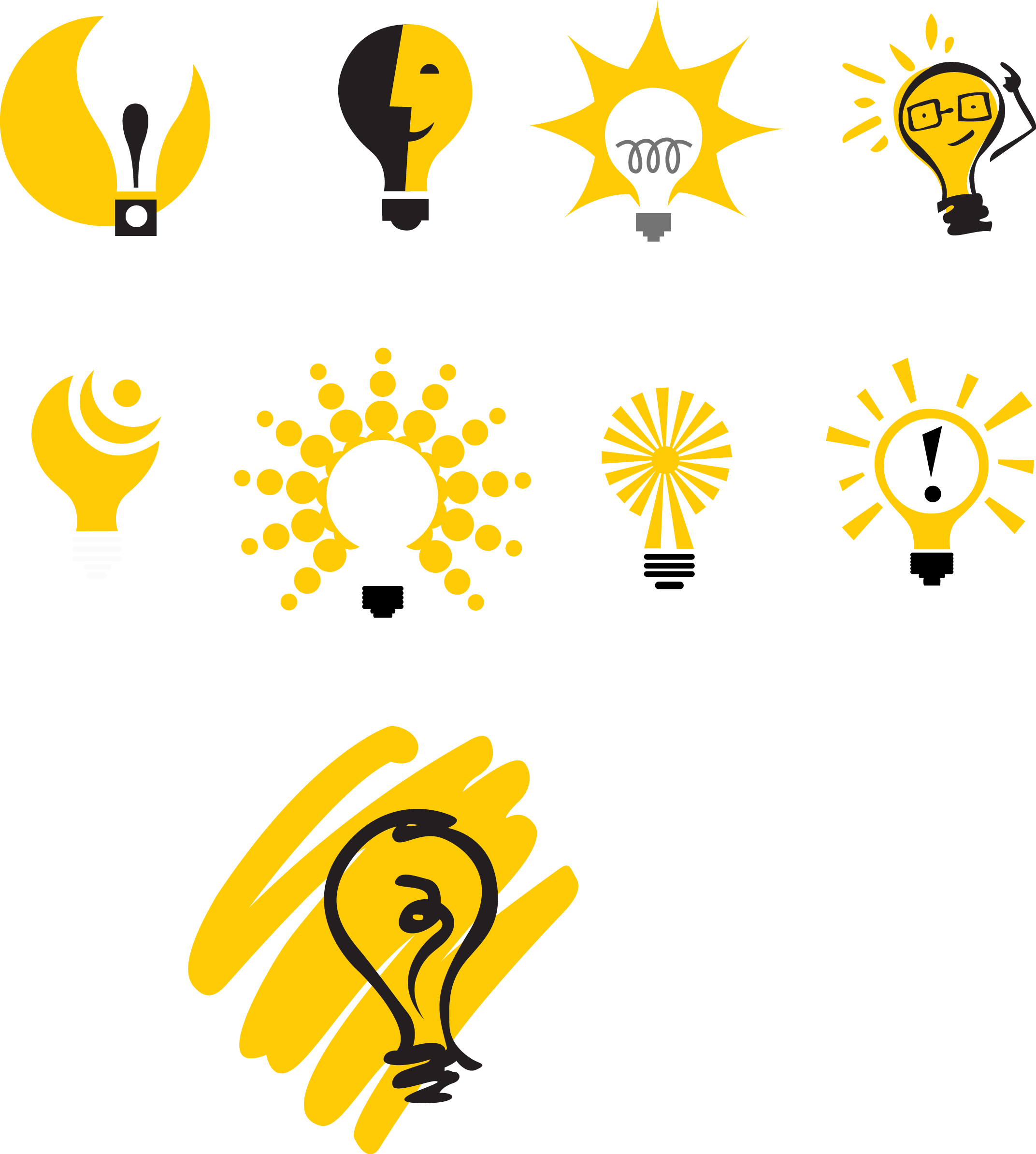 Bombilla De Incandescente Logotipo La L Mpara - Lightbulb Company Logo (2144x2387), Png Download