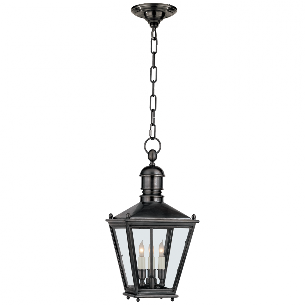 Sussex Small Hanging Lantern In Bronze - Light Fixture (1000x1000), Png Download