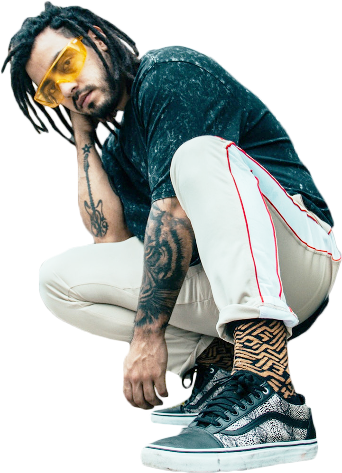 Loud - Sitting (1000x1033), Png Download