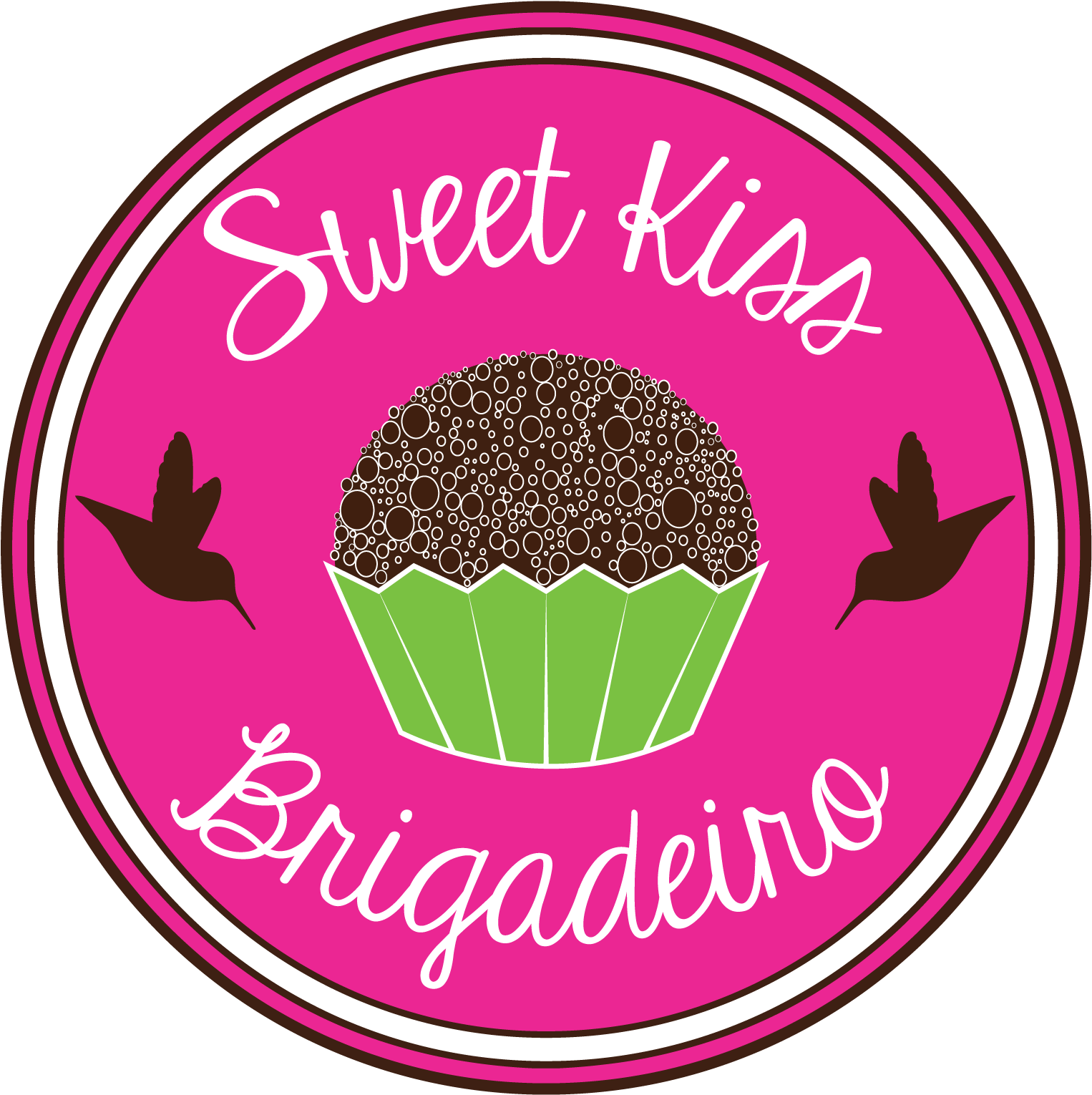 Sweet Kiss Brigadeiro - Cupcake (1600x1600), Png Download
