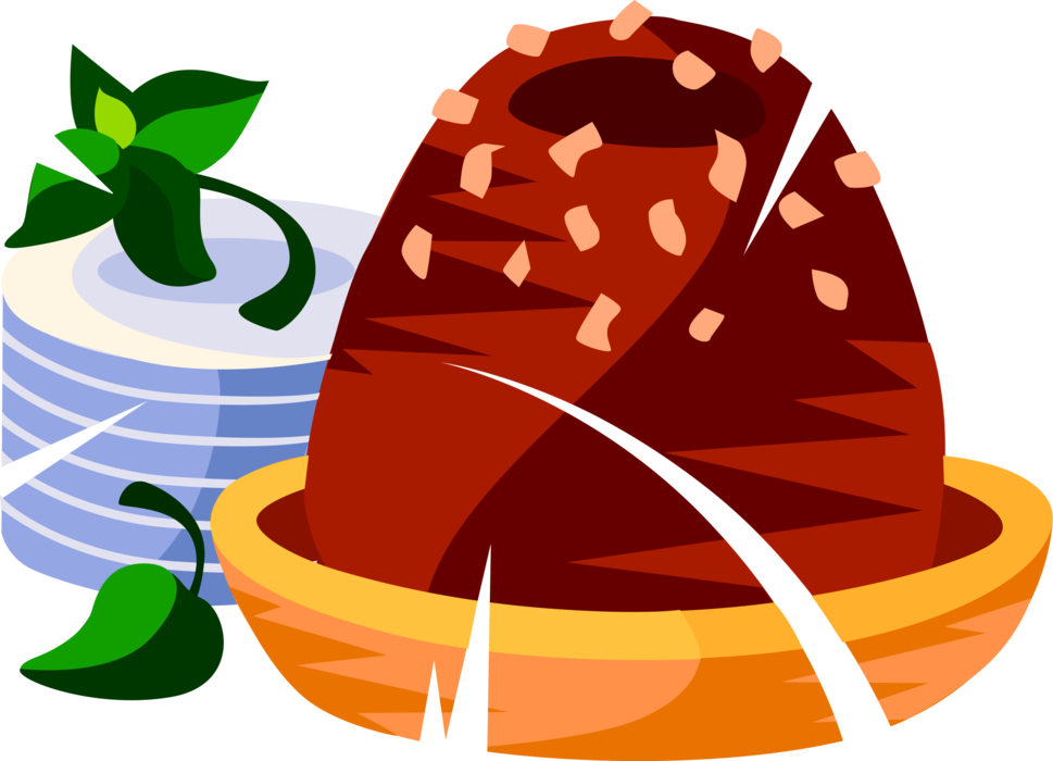 Vector Illustration Of Brigadeiro, Brazilian Chocolate (969x700), Png Download