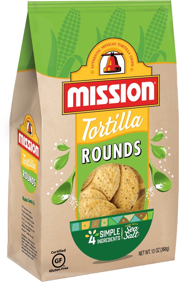Mission Tortilla Rounds (880x940), Png Download