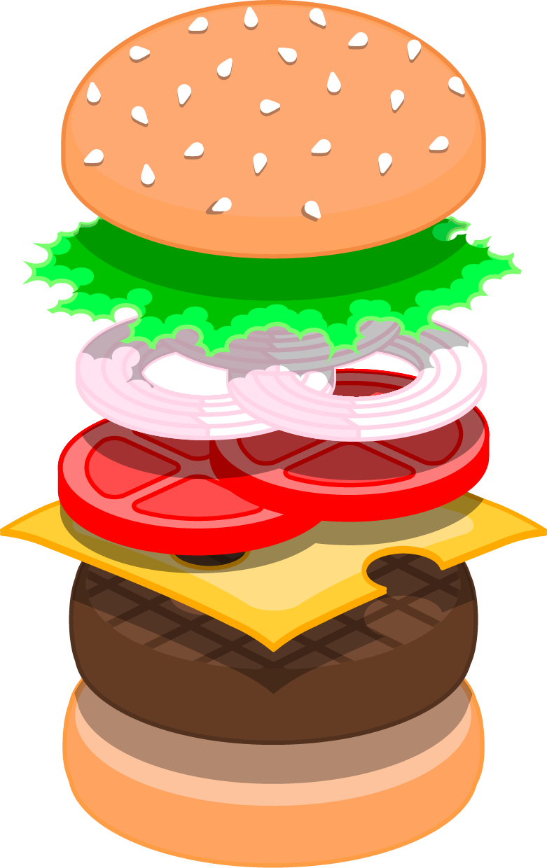 Hamburger Steak Tartare Fast Food Chicken Sandwich - Hamburger (781x1240), Png Download