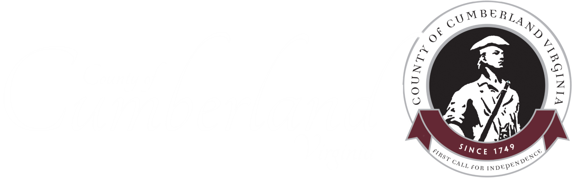 Cumberland County Va Logo (2344x722), Png Download