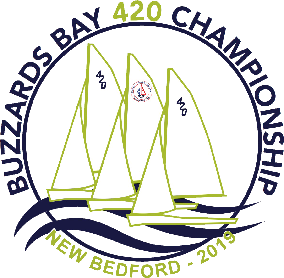 Buzzards Bay 420 Championship - Sail (1275x1254), Png Download