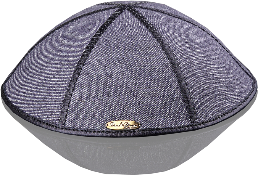 Kippah «770» Jeans Grey With Black Edging - Handbag (1000x1000), Png Download