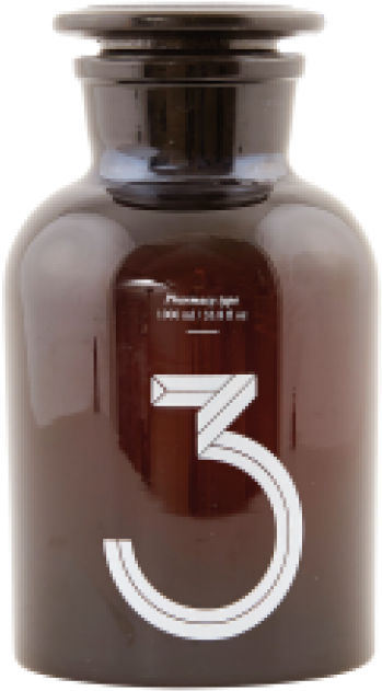 Jar Bottle - Flacon Verre House Doctor (750x750), Png Download