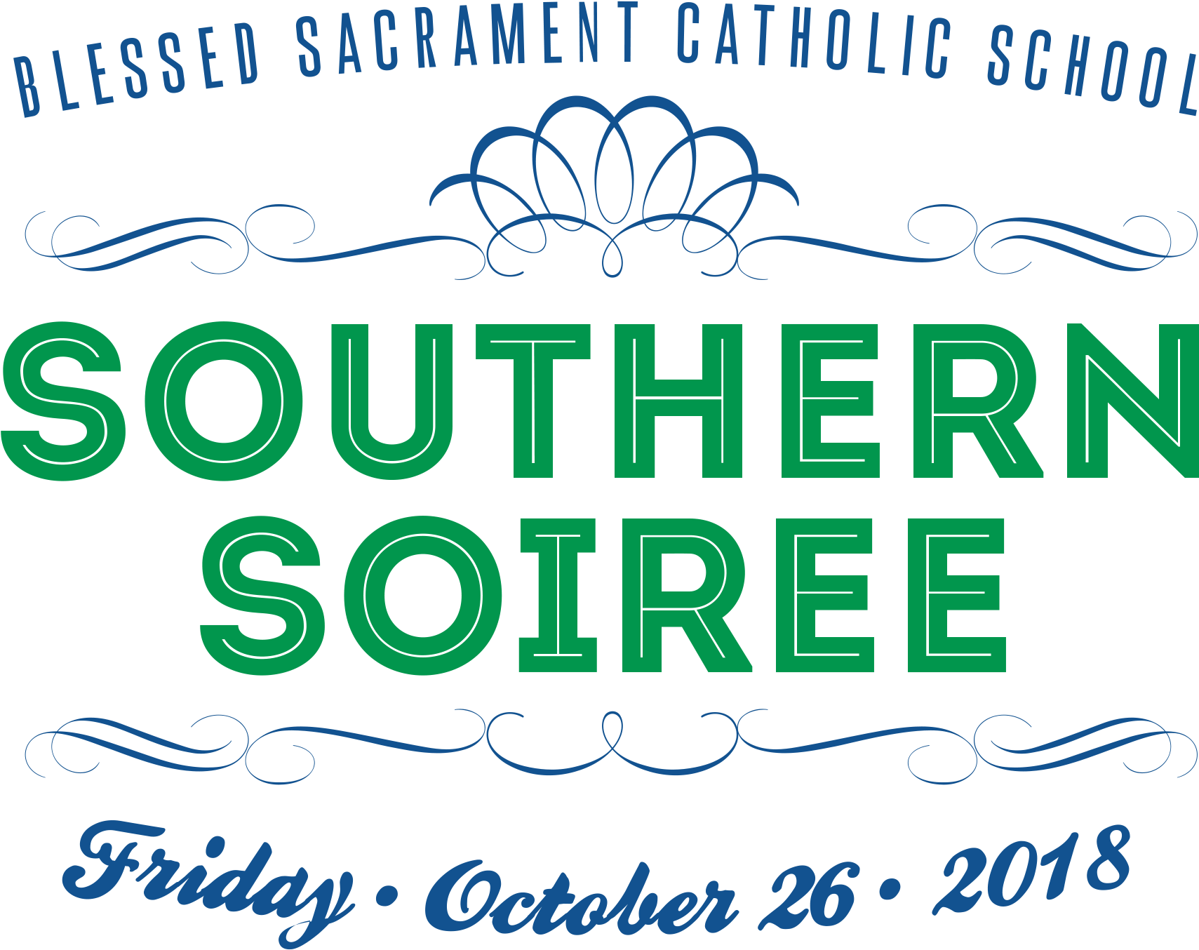 Join Us For A Fabulous Evening Of Southern Fare, Live - Calligraphy (2400x1908), Png Download