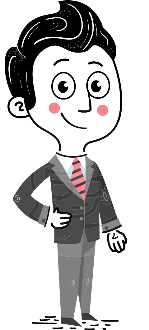 Mateo Suit-up - Cartoon Graphics (957x1060), Png Download