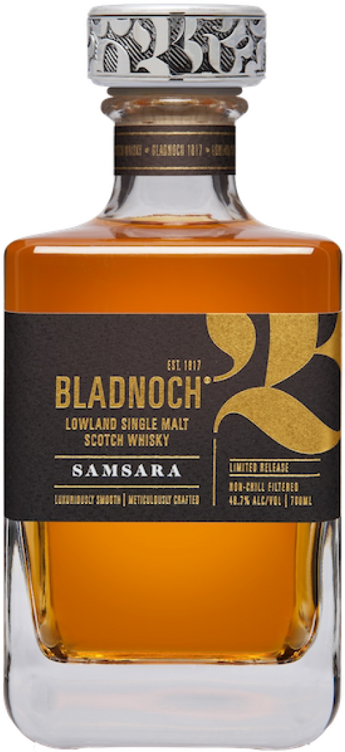 Bladnoch Samsara Single Malt Scotch Whisky - Bladnoch Samsara (500x1075), Png Download
