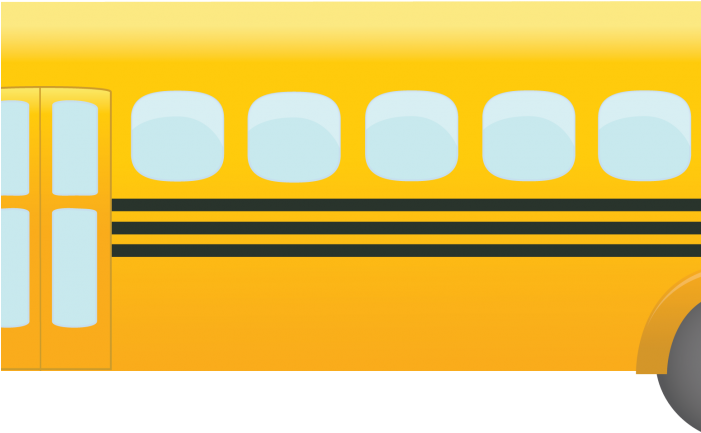 Yellow Bus Png 21 - School Bus (700x441), Png Download