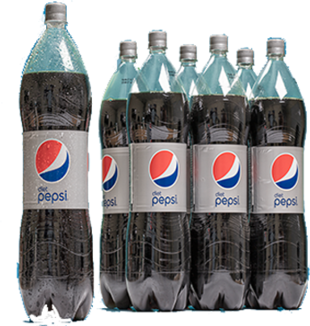 Pepsi Diet Pet - Water Bottle (650x650), Png Download