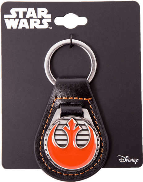 Star Wars Rebel Symbol Leather Keychain - Pumpkin Carving Kit Star Wars (600x600), Png Download