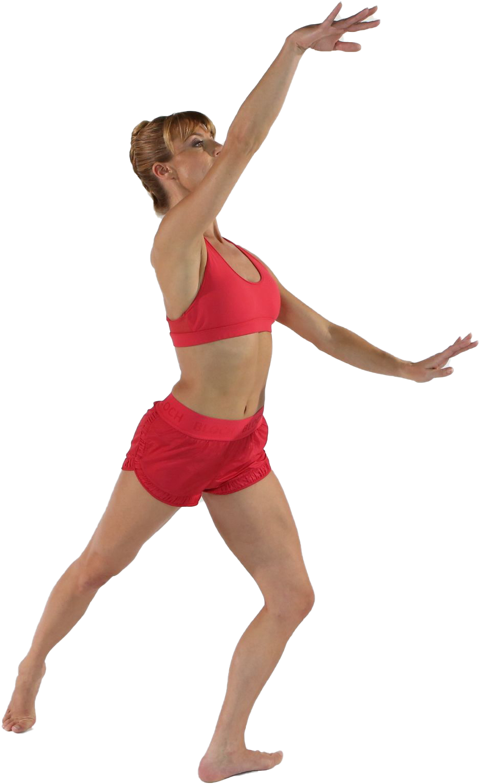 Long And Lean Ballerina Body Workout Arabesque Arm - Girl (1664x1820), Png Download