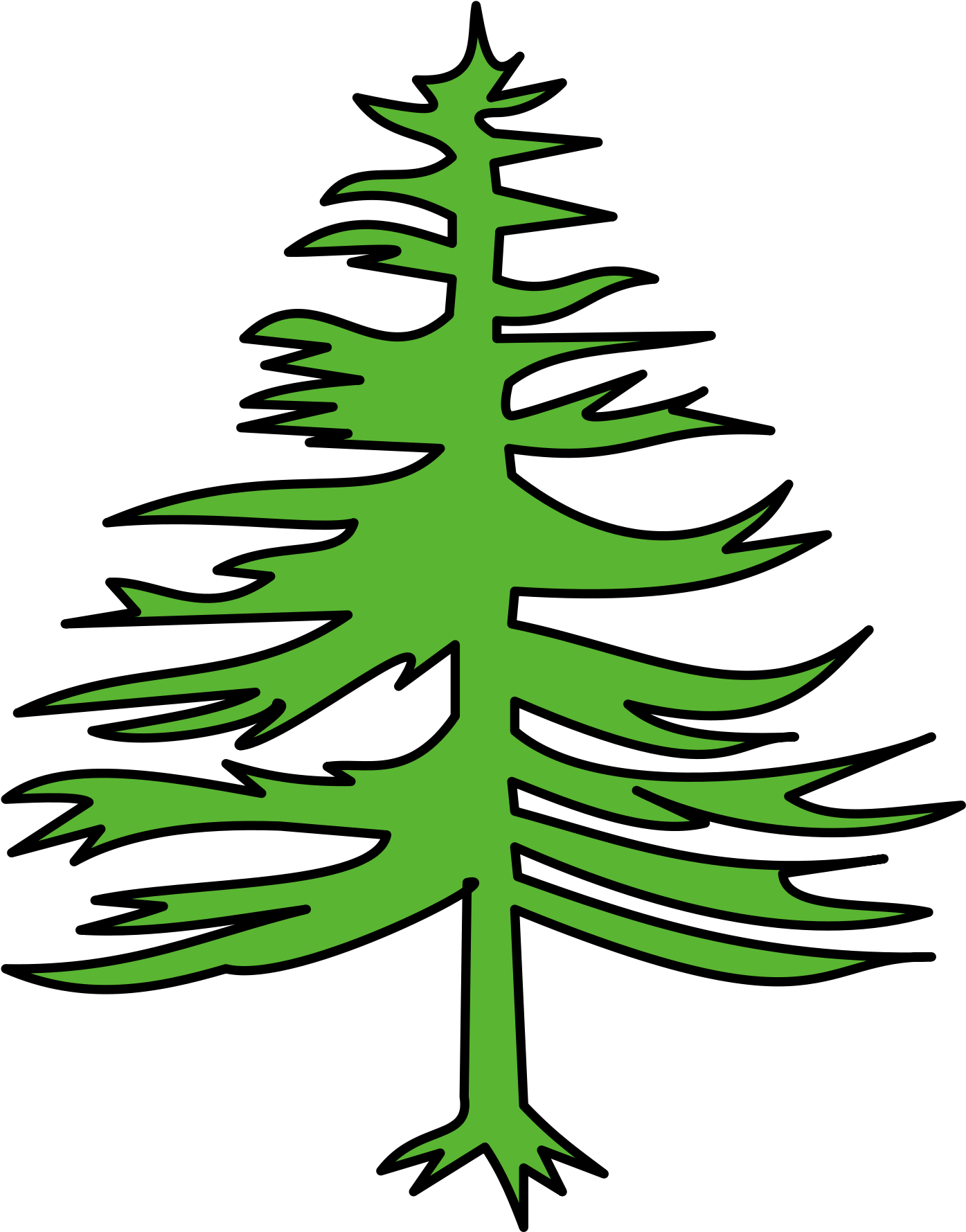 Open - Sapin Svg (2000x2391), Png Download